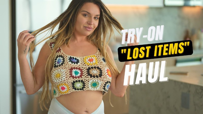image 0 Try-on Haul Of Lost Tops : Alicia Waldner (4k)