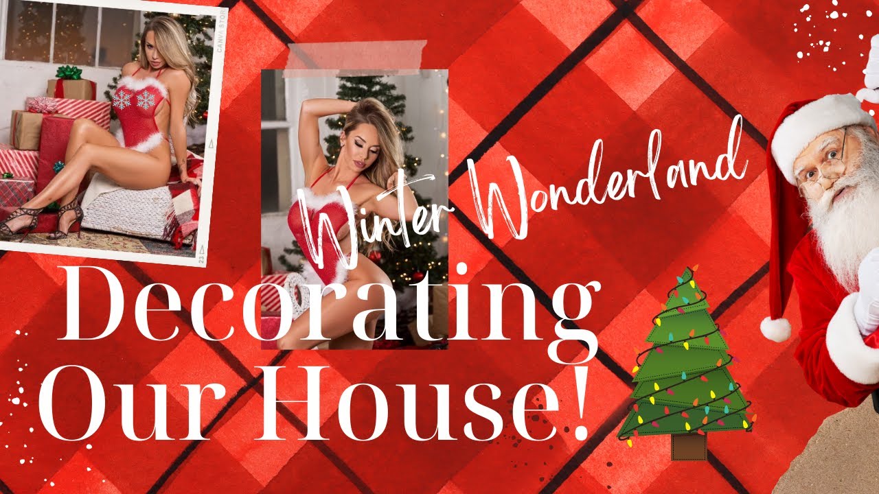Turned Our House Into Winter Wonderland! Come Shop With Me!