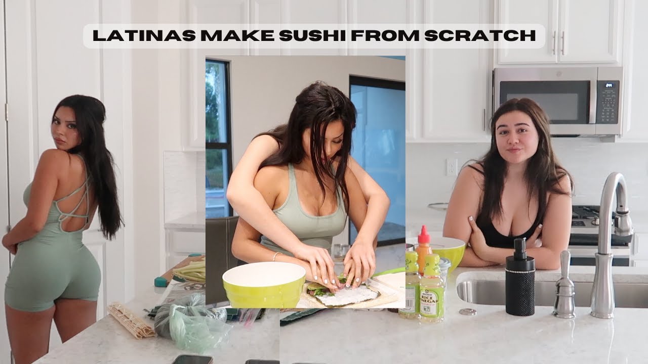 image 0 Two Latinas Make Sushi From Scratch : Tiana Musarra