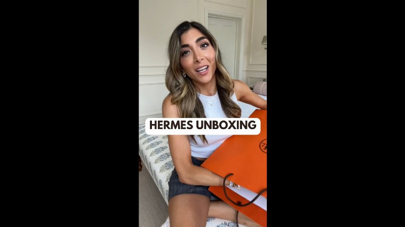 image 0 Unboxing My Dream Hermes Bag! #shorts
