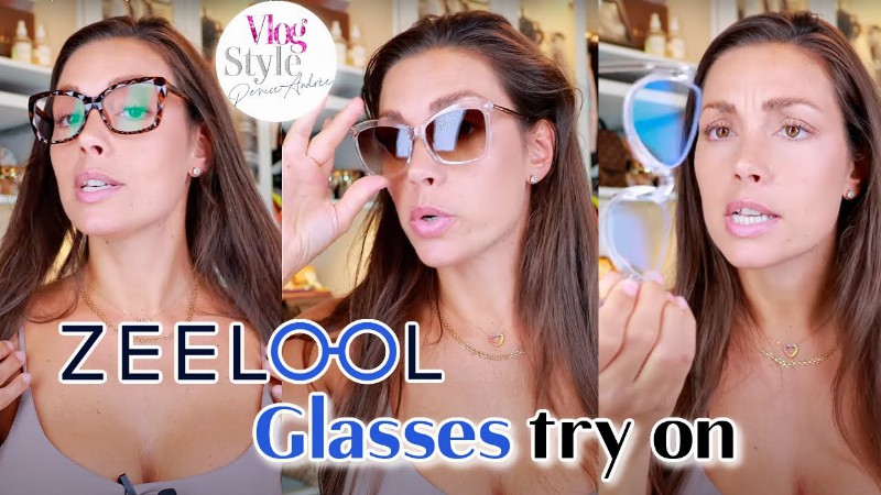 *vlog* Can I Pull Off Glasses?? Zeelool Blue Light Block Glasses Review & My Everyday Life