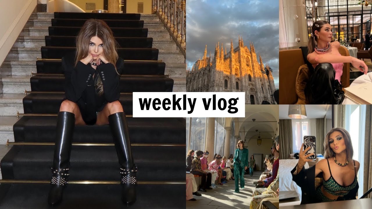 image 0 Vlog L Milan Fashion Week (dinners Events Etc)