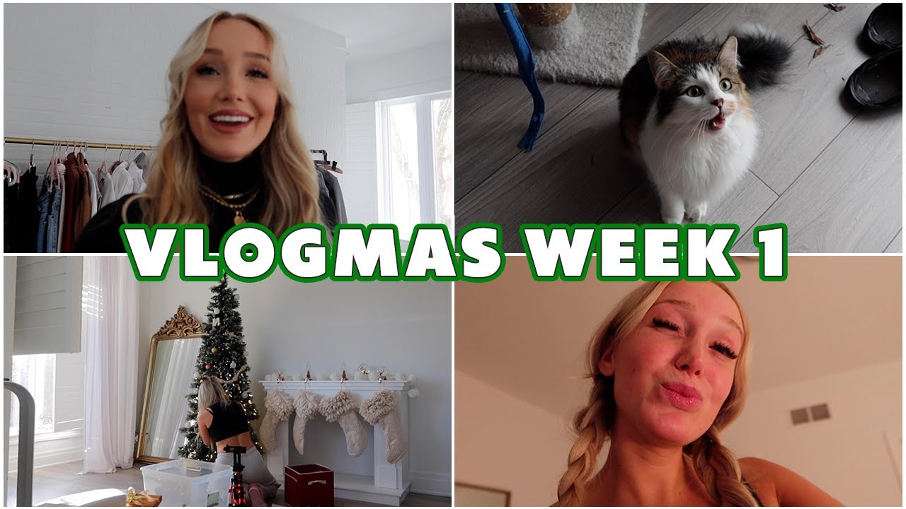 Vlogmas 1: Queef Attacks + Decorating For Christmas! // Gwengwiz
