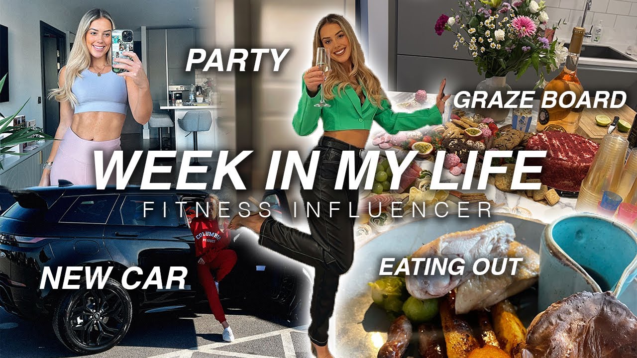 image 0 Weekly Vlog As A Fitness Influencer : Workouts Healthy Recipes New Car