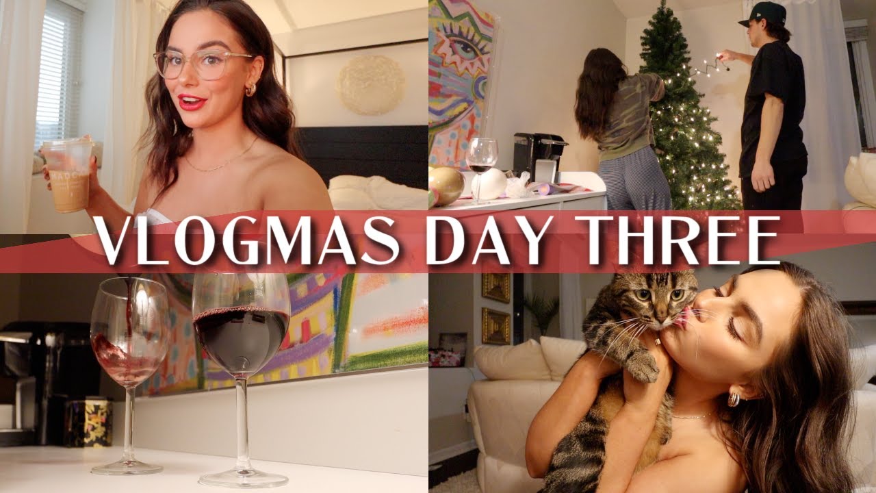 image 0 Wfh Vibes & Finally Putting Up The Christmas Tree Vlogmas Day Three :: Ejb