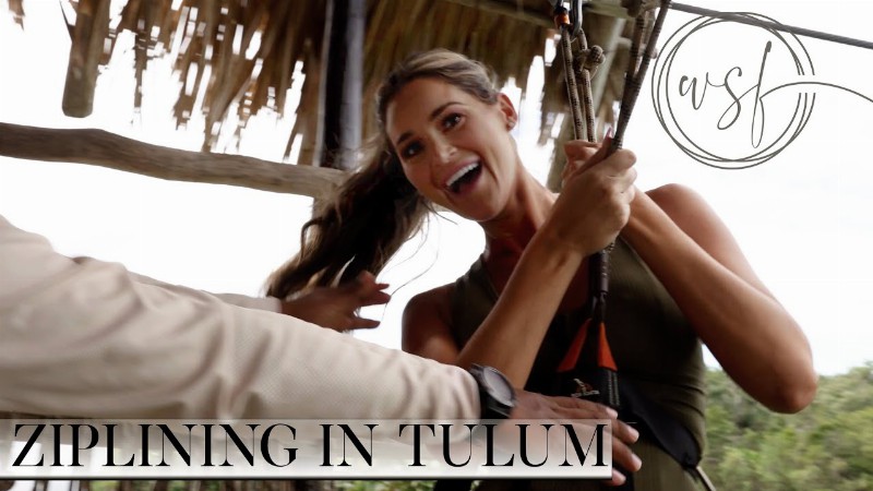 image 0 Wild Set Free Models Ziplining In Tulumn Mayan Village In 4k / Travel Vlog
